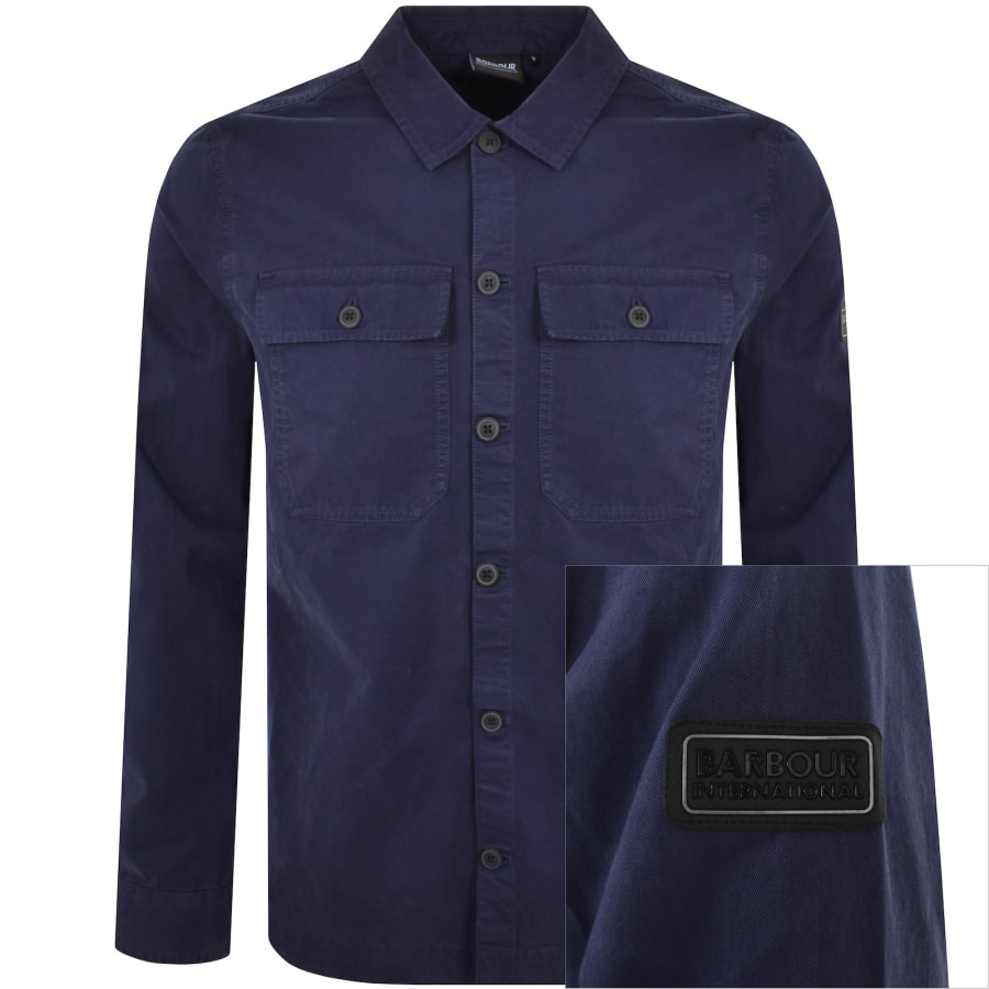 Mens barbour overshirt cheap